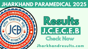 Jharkhand Paramedical Result 2025